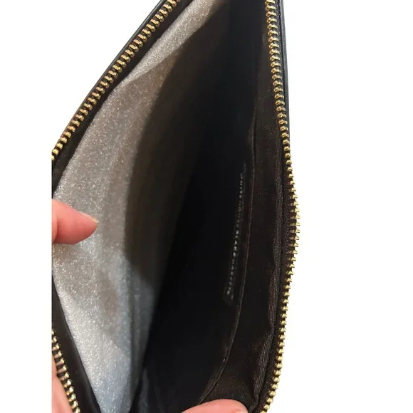 White House Black Market Floral Studded Embellished‎ Pouch Clutch - Picture 6 of 7